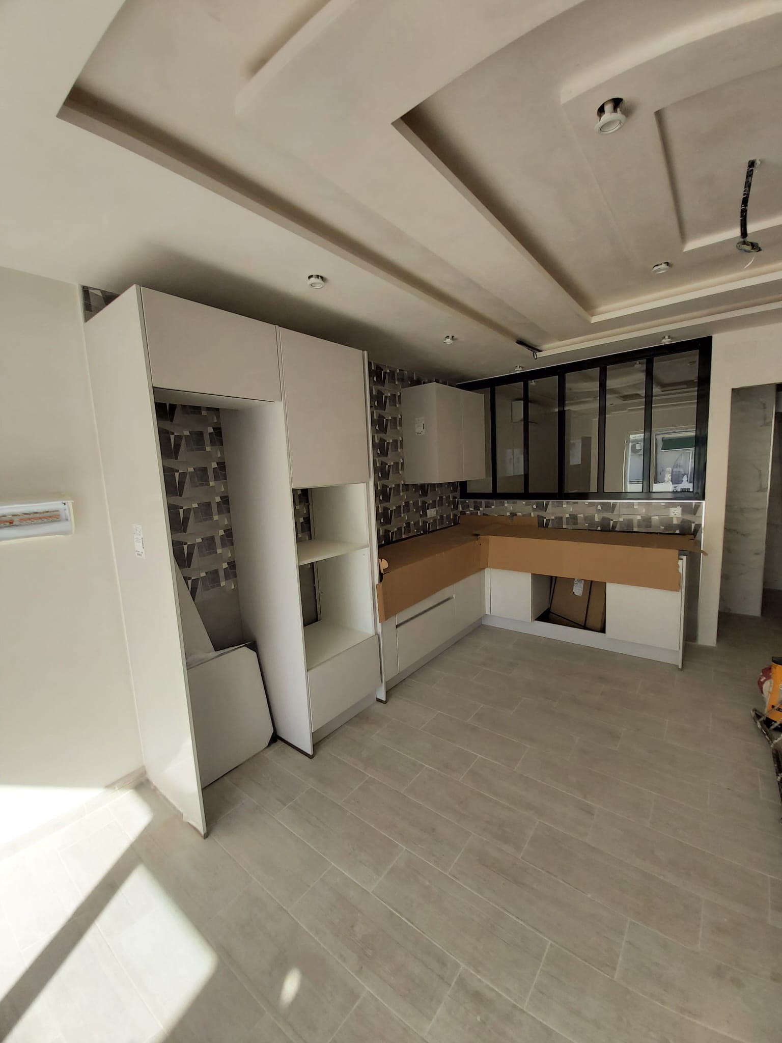 Cocina interna en proyecto de Reformas Corban